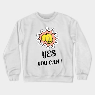 yes you can! Crewneck Sweatshirt